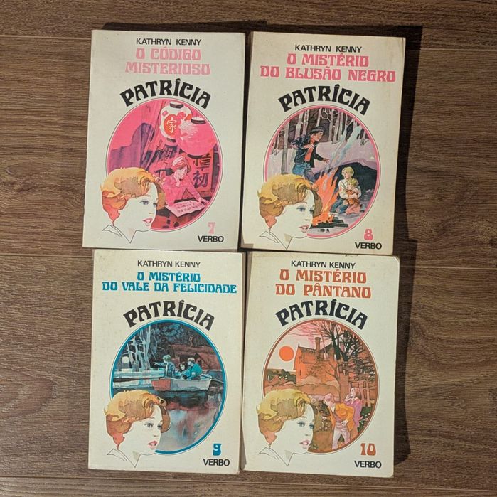 Livros coleção Patrícia