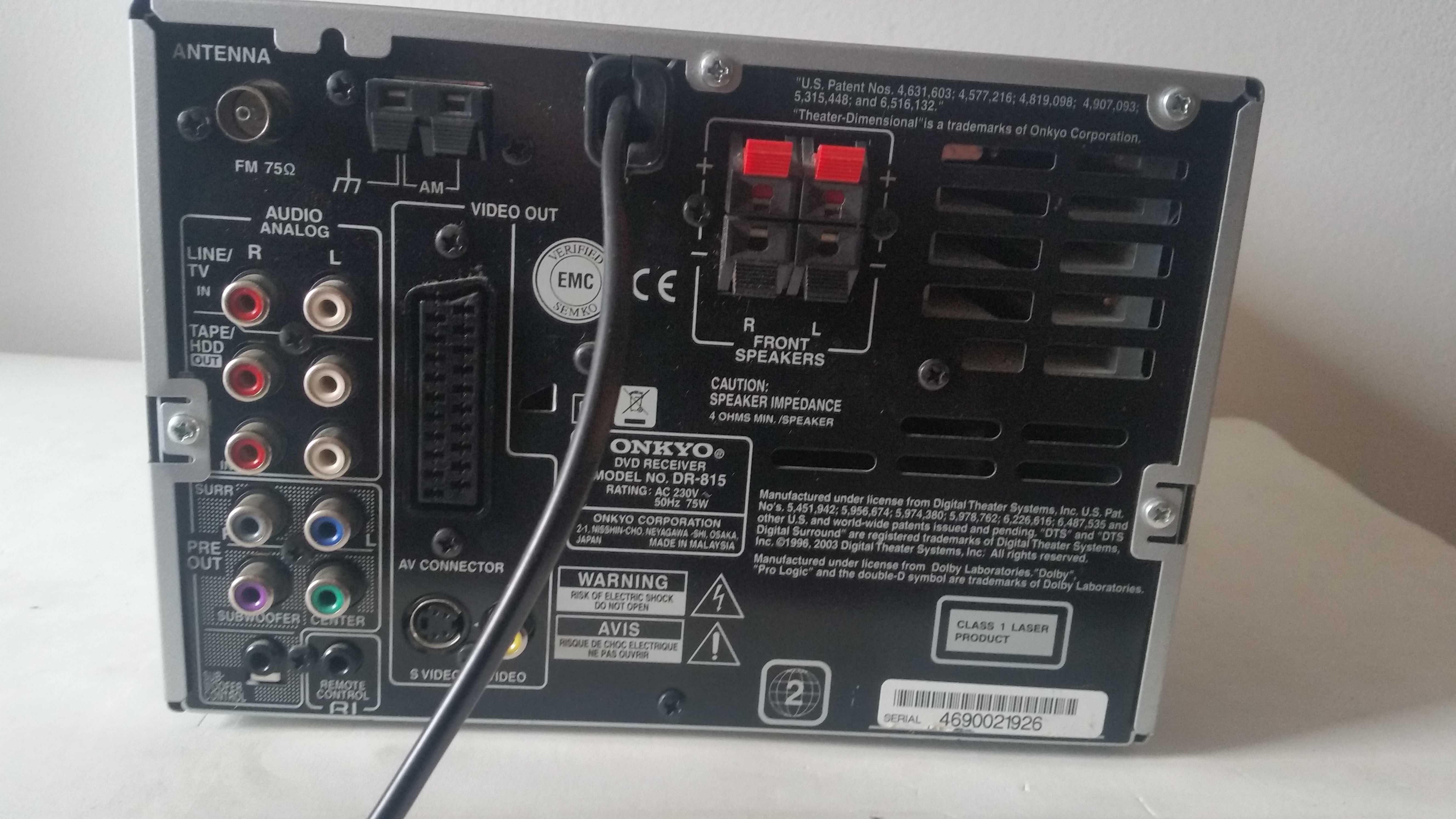 Kino domowe Onkyo dr815