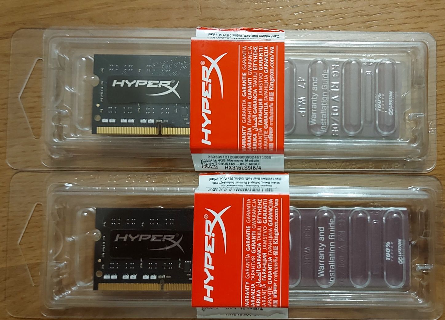 Память HyperX 4 GB SO-DIMM DDR3L 1600 MHz IMPACT (HX316LS9IB/4)