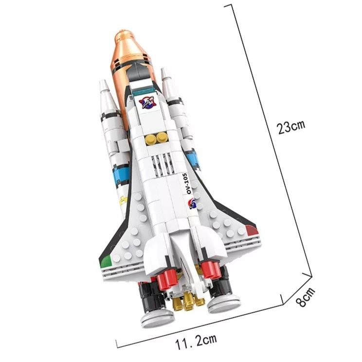 АКЦІЯ! Конструктор COGO 4421 «Космічний шатл» 404 деталі