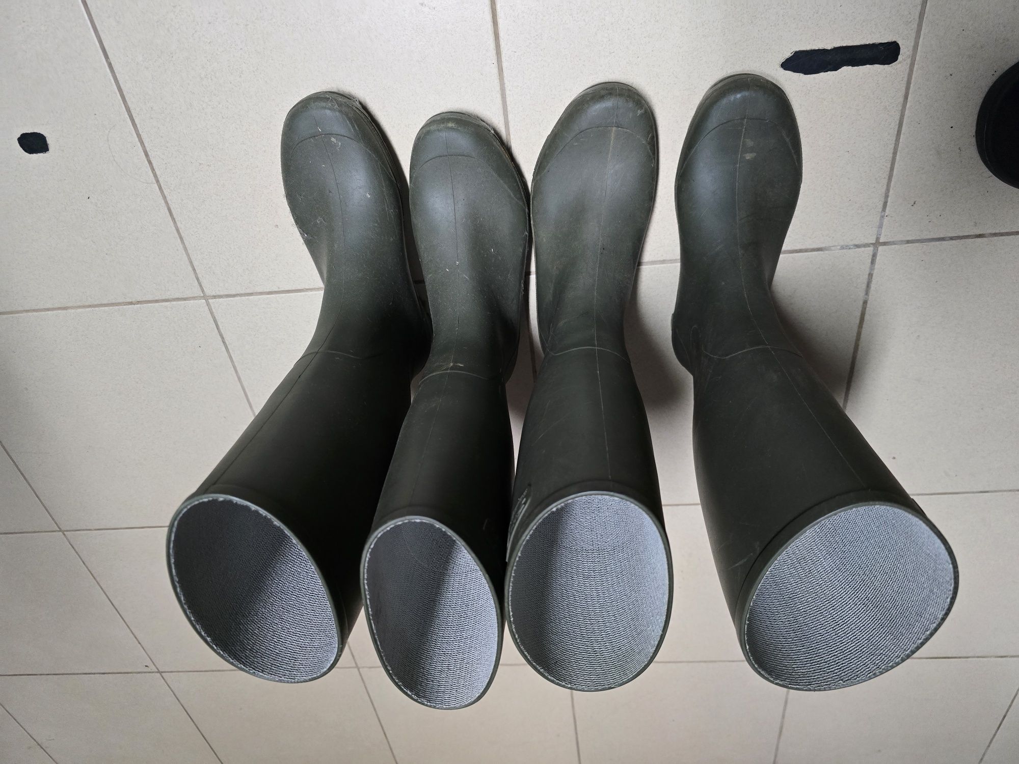 Botas de borracha