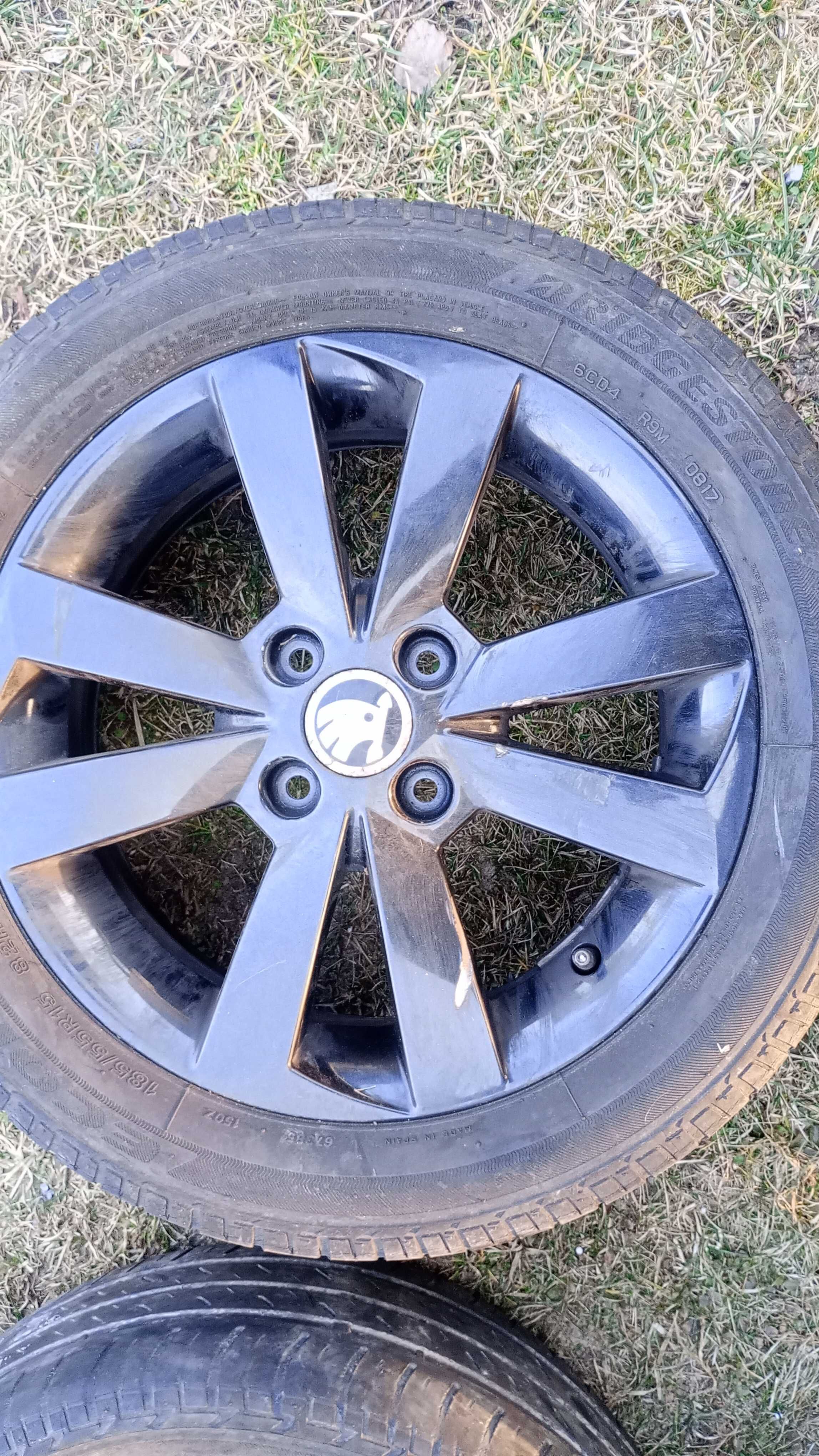 Kpl 4x felgi felga aluminowa Skoda CITIGO VW UP 4x100 5,5Jx15 ET41