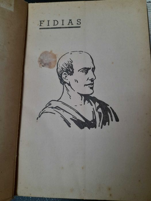 Brochura 1936 Antoine Valjean" Fidias"