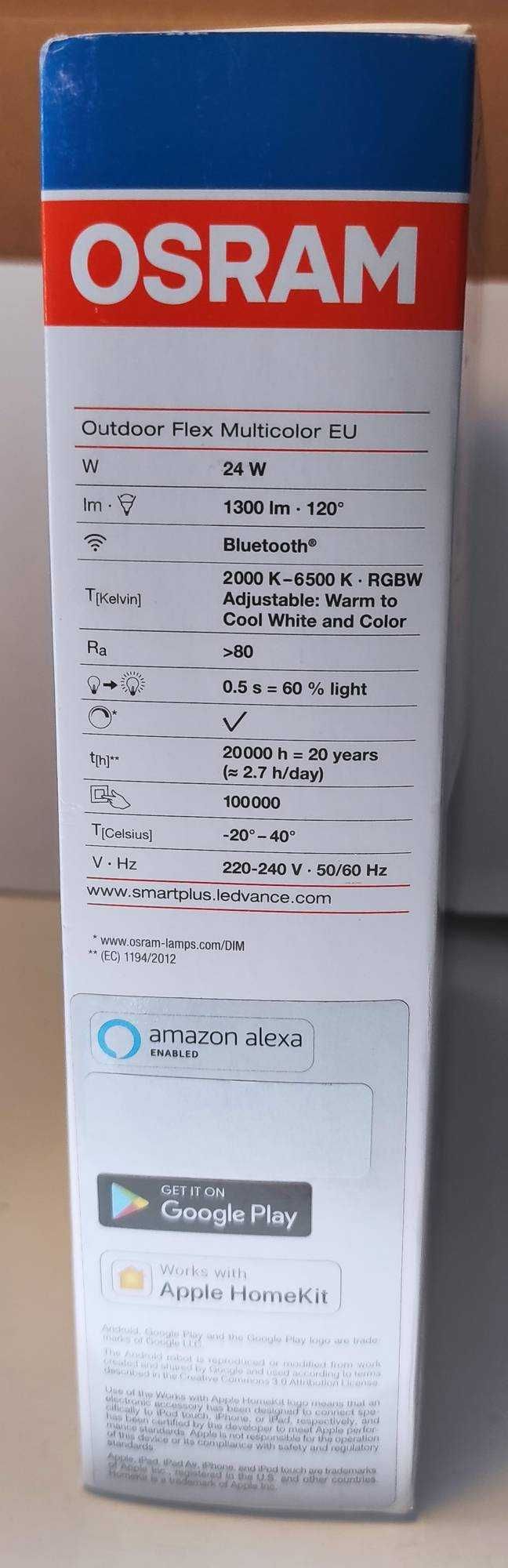 Taśma LED zewnętrzna 488cm OSRAM Outdoor Flex Multicolor EU Smart+