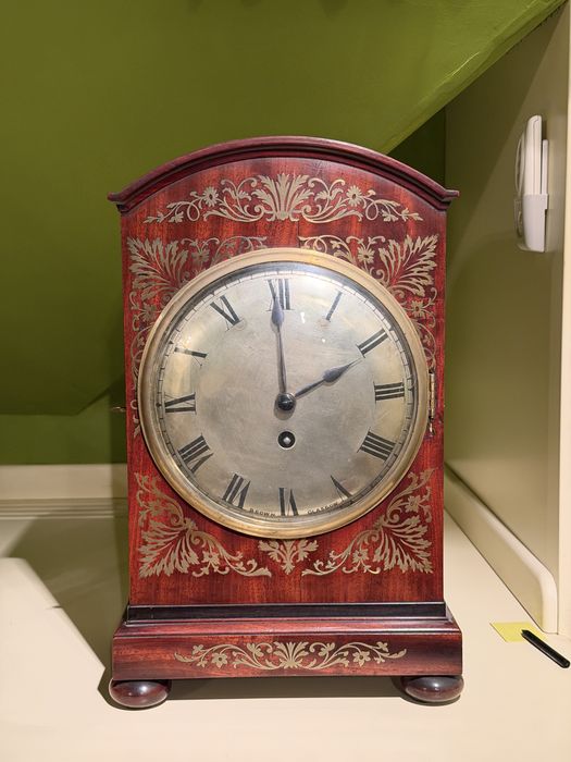 Szkocki Zegar Kominkowy Brown Glasgow