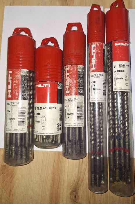 Wiertla Hilti do betonu