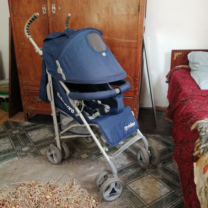 Коляска, тросточка