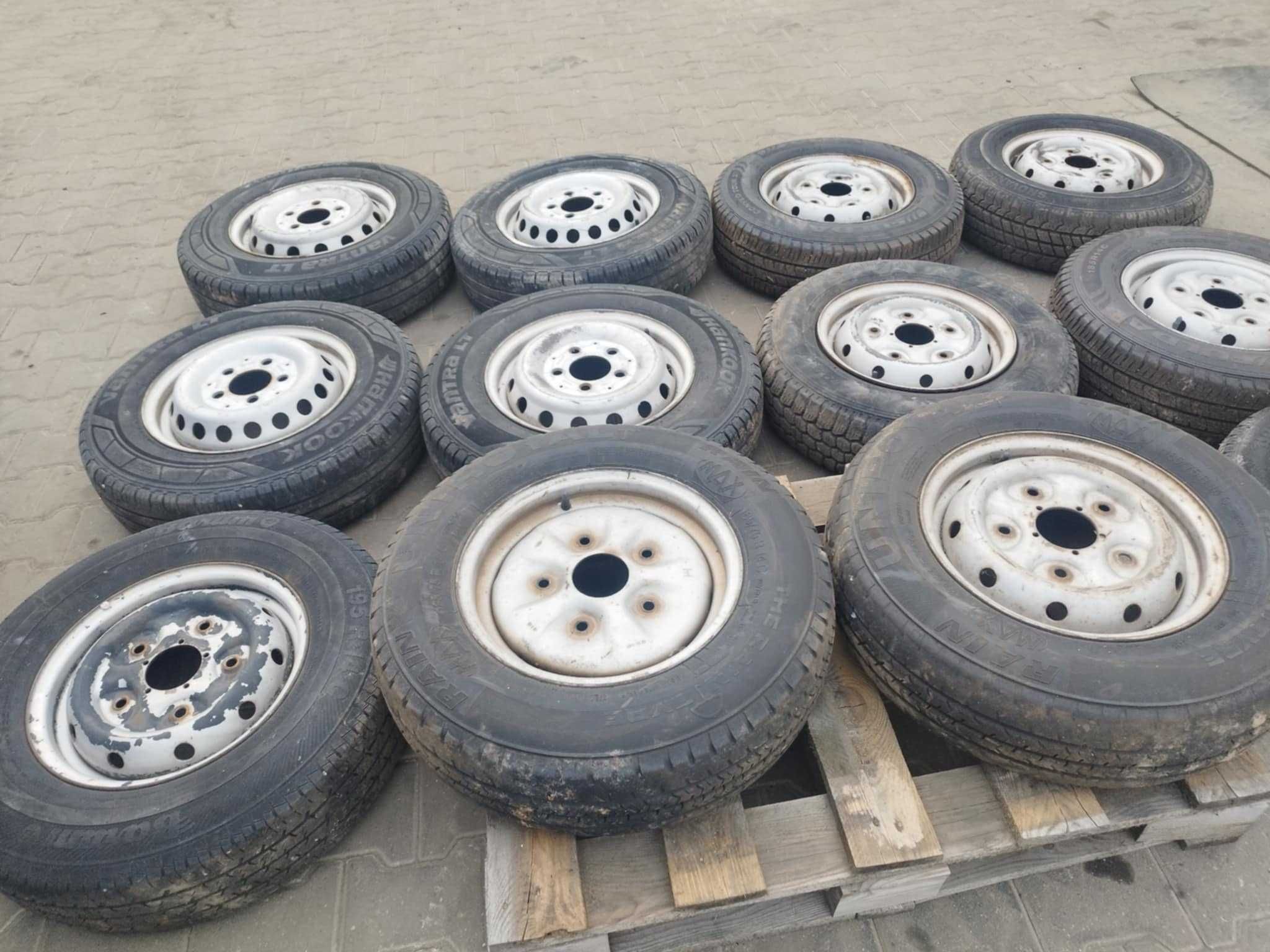 Opony 195 R14 C, 185/75 R14C z felgami, sprinter/transit
