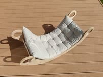 Bujak montessori z poduszką Baby Wood