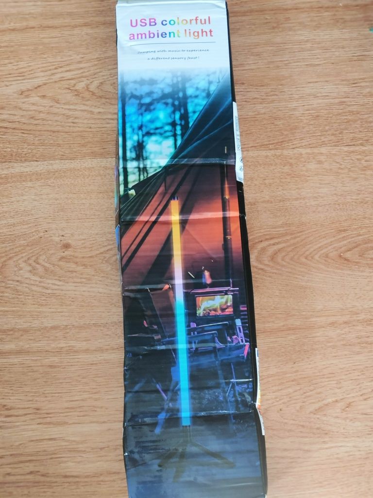 Lampa stojąca LED RGB USB