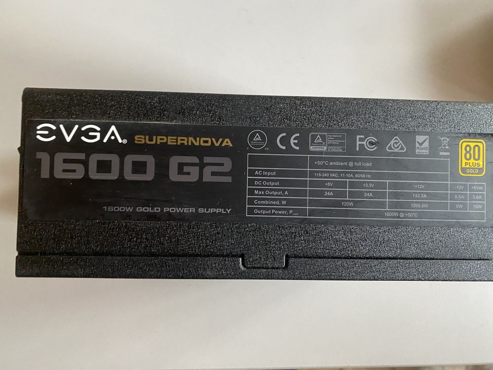 Блок питания EVGA SUPERNOVA G2 1600W