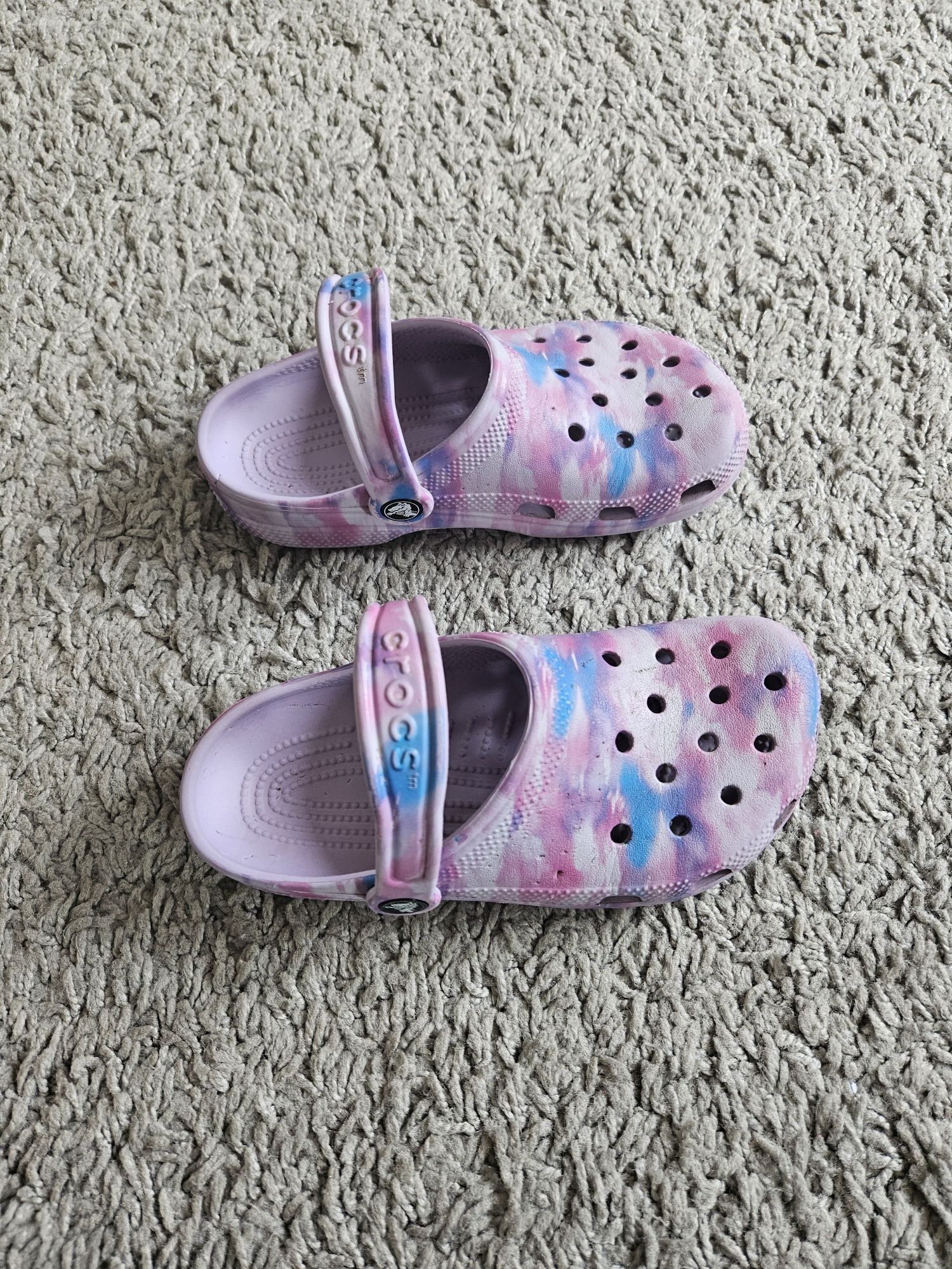 Crocs klapki sandały Crocsy j2 33 34 sandałki dla dziewczynki