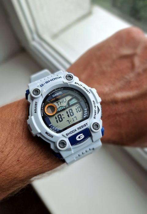 NOWY Gshock G-7900A-7ER Rescue Biały UNIKAT Mudman Rangeman MTG OKAZJA