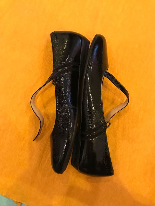 Балетки женские Clark’s натуральная кожа, лак