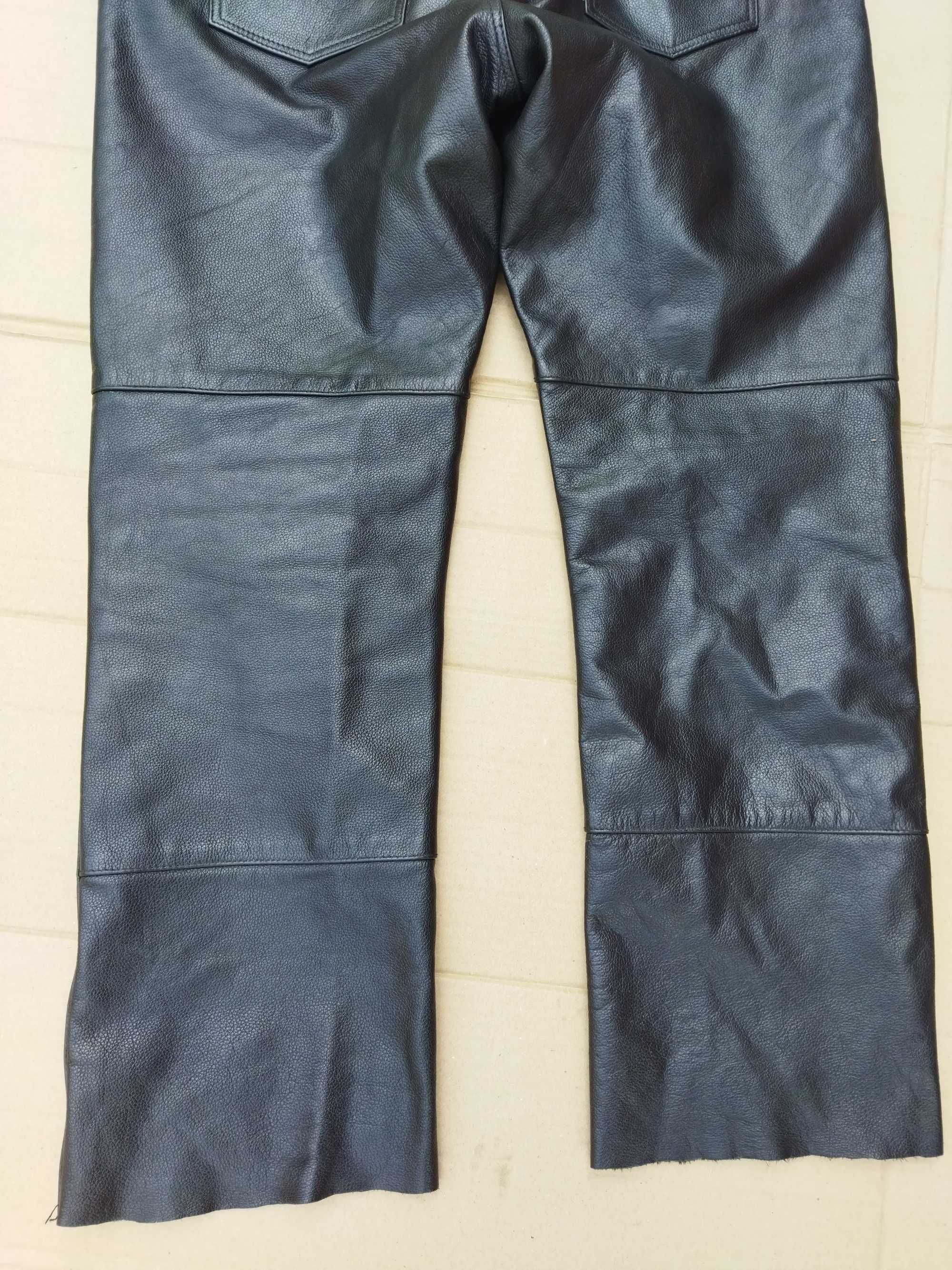XL/2XL мотоштаны кожаные джинсы Polo штаны шкіряні джинси байкерские