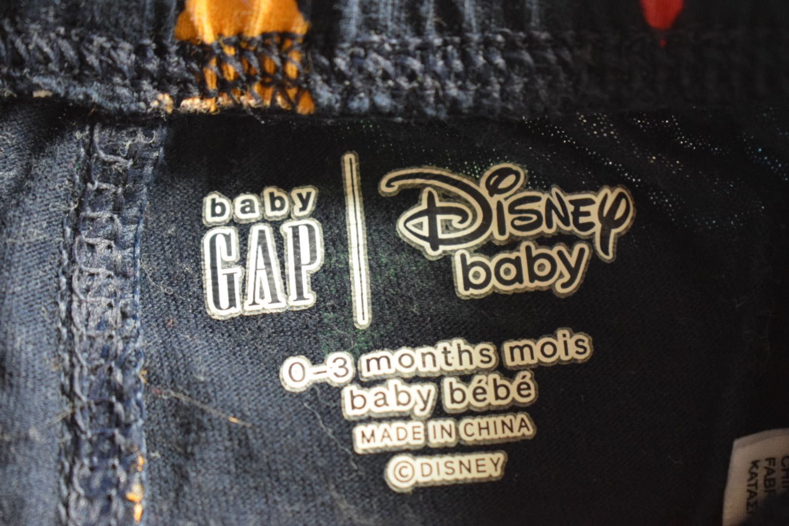 Spodnie niemowlęce marki GAP