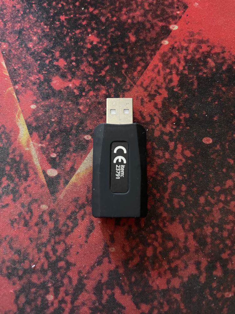 Przejściówka usb na jack 3.5 słuchawki + mikrofon