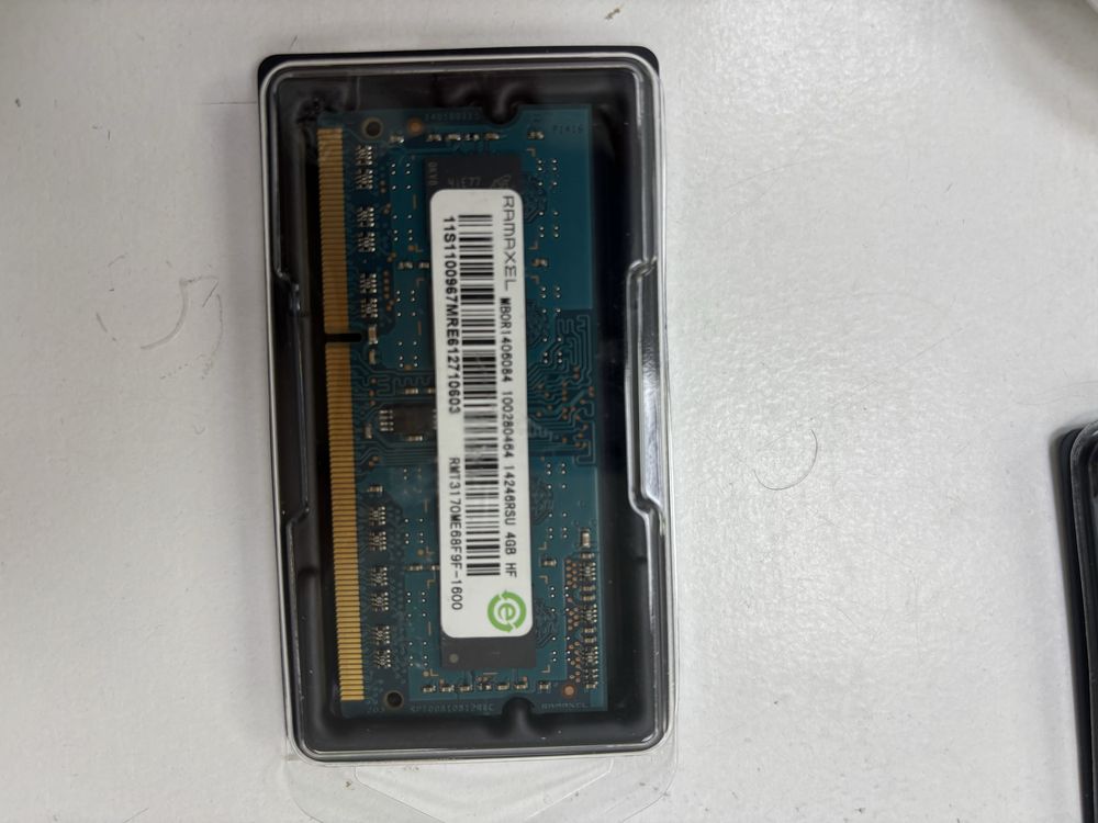 Оперативна памʼять доя ноутбука DDR3 4Gb 1600MHz