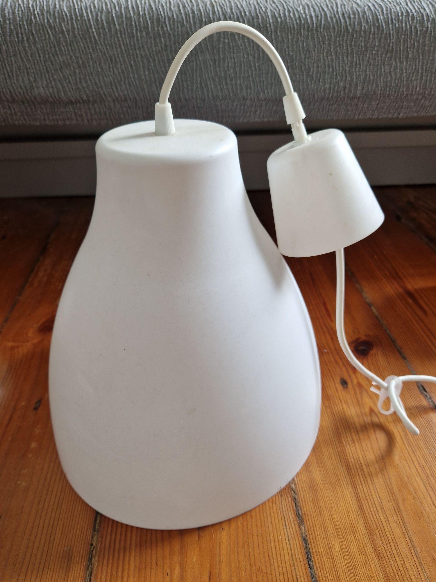 Candeeiro Branco Ikea c/ lampada