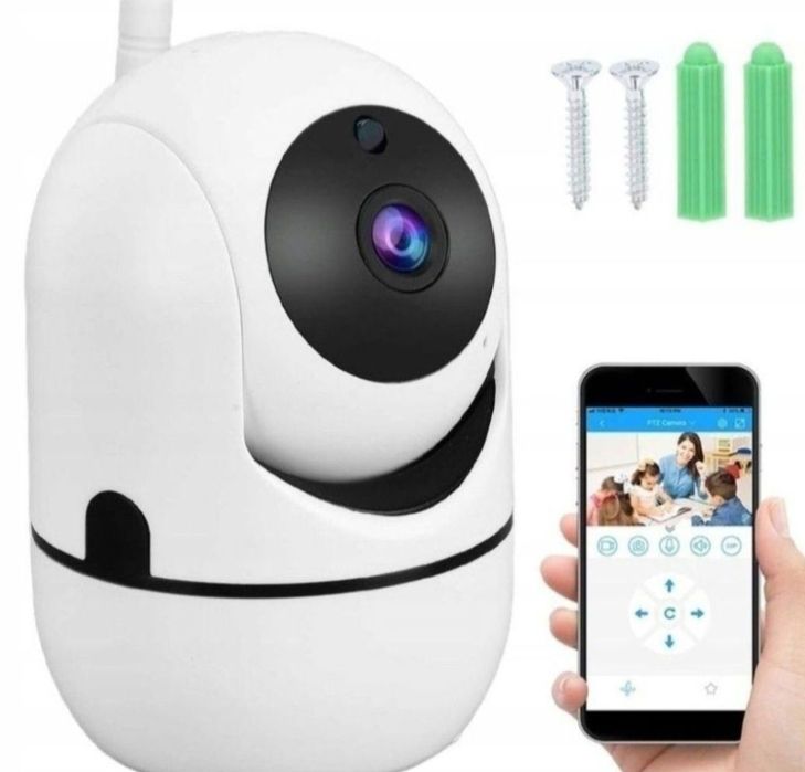 Kamera obrotowa wifi niania elektroniczna