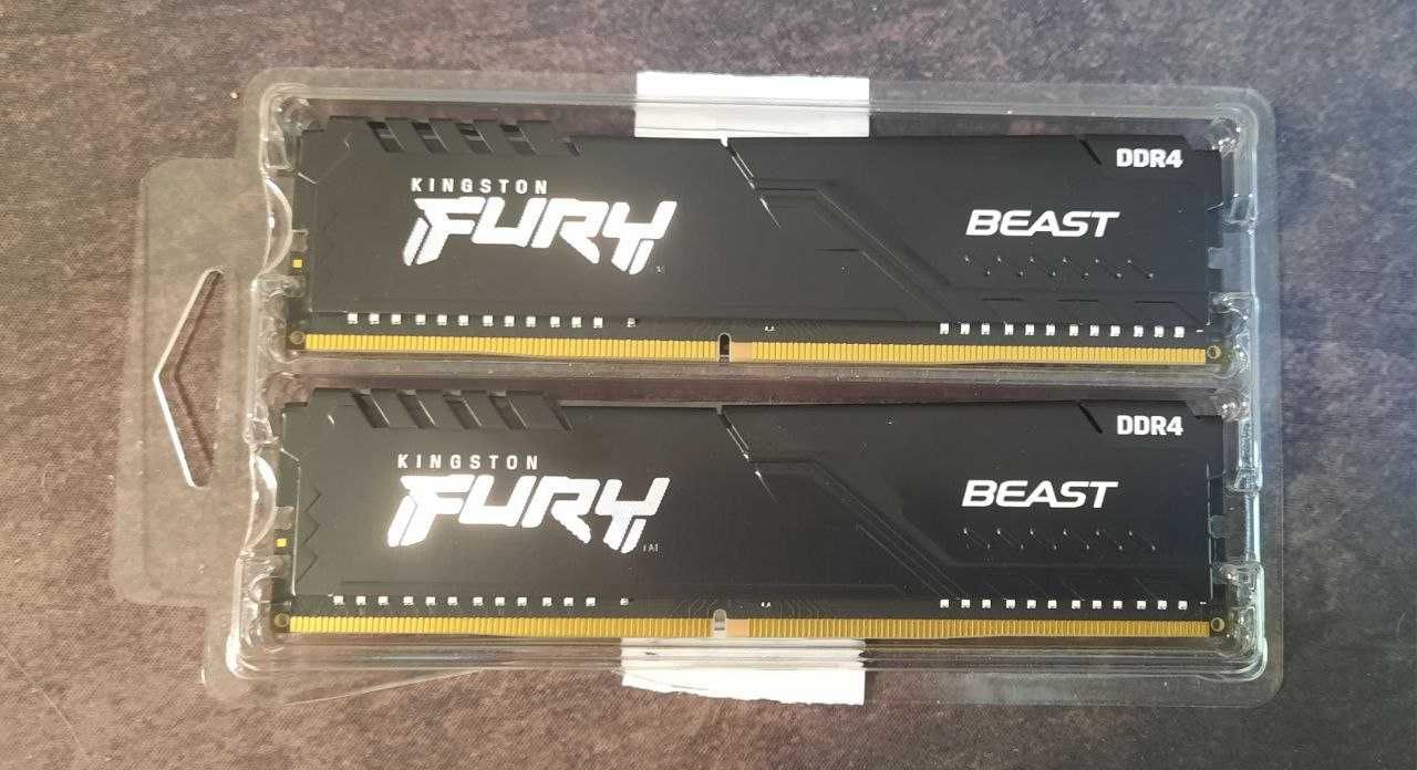 Оперативна пам'ять Kingston Fury DDR4-2666 2x8GB (KF426C16BBK2/16)