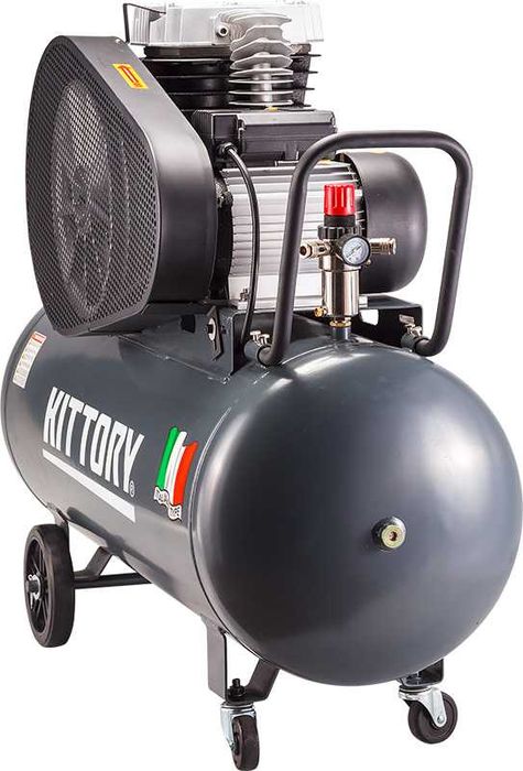 Компресор ремінний Kittory 100л 2.5кВт 10 бар 300 л/хв компрессор IT