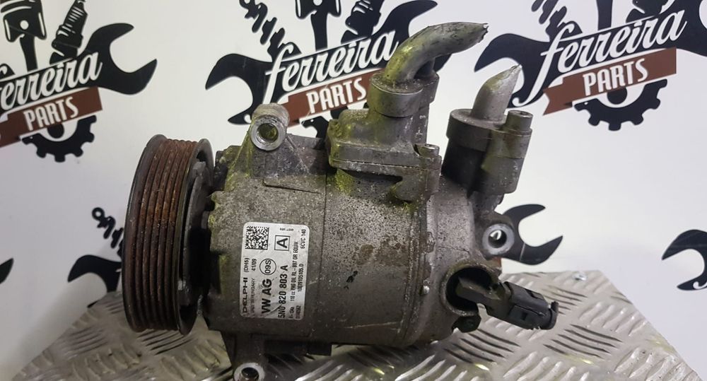 Compressor do Ar Condicionado VW Golf 6 - 2.0 TDI de 2009