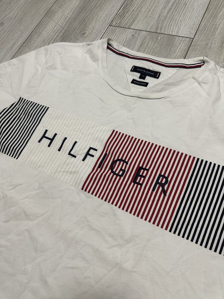 Базова футболка Tommy Hilfiger SIGNATURE LOGO T-SHIRT розмір XL