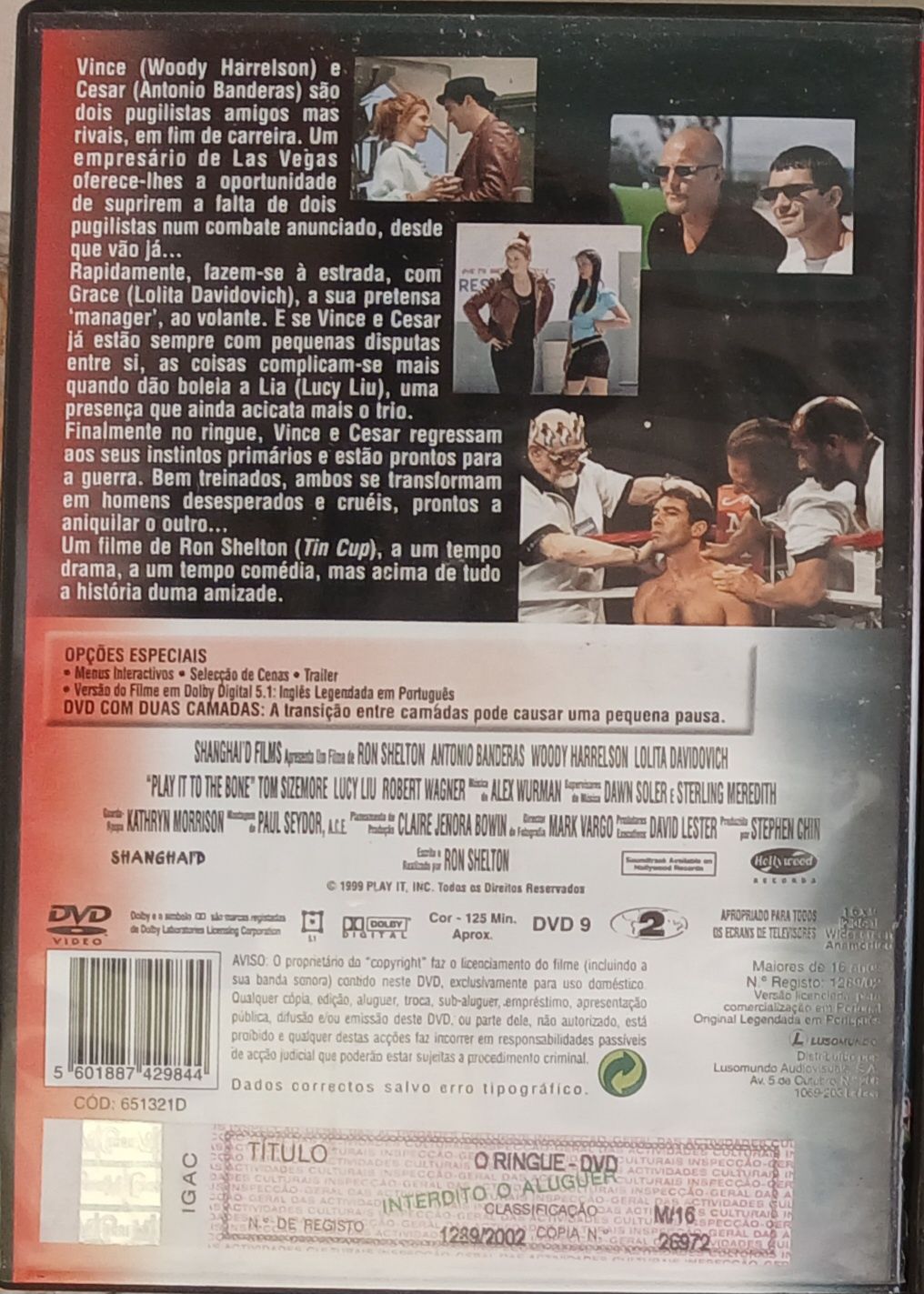 DVD O Ringue com António Banderas