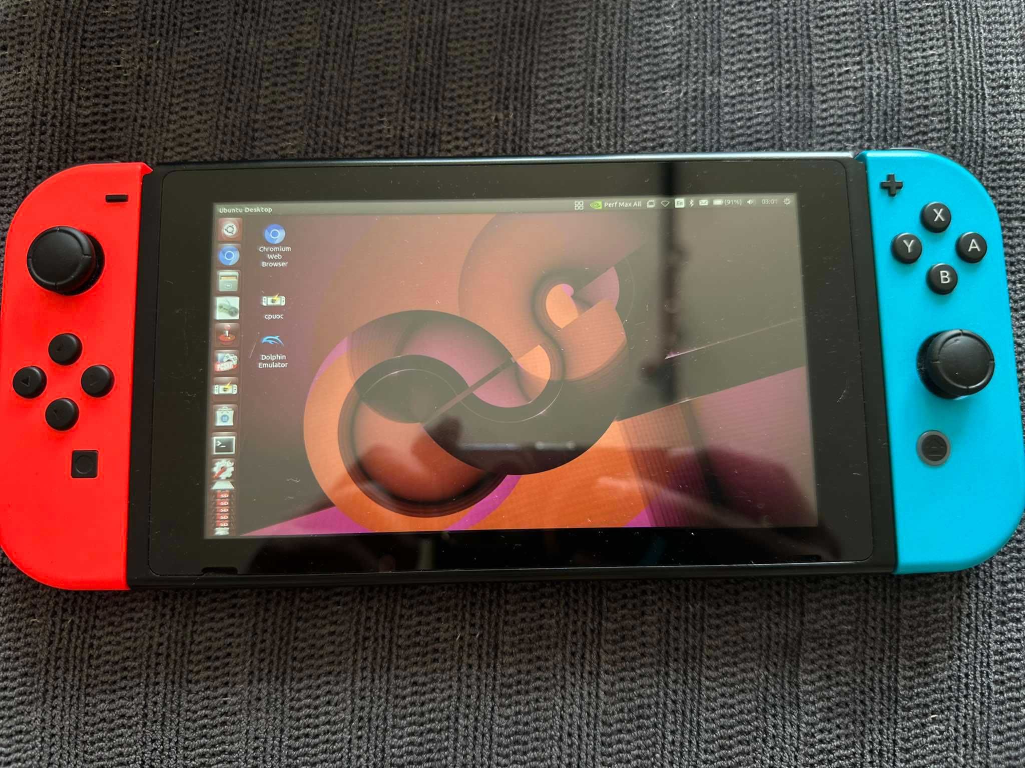 Konsola nintendo switch dużo gier atmosphere linux android psp