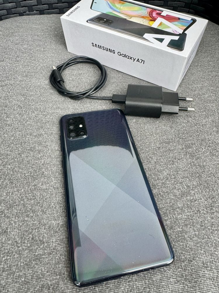 Samsung A71 128GB Prism Crush Preto