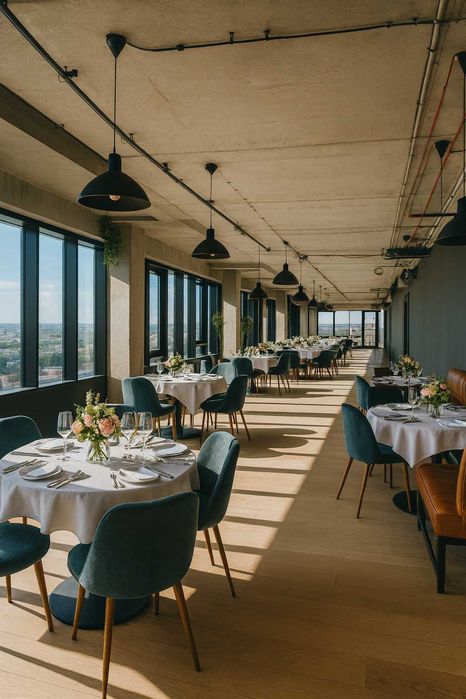 Nowoczesne powierzchnie do wynajęcia – tarasy widokowe