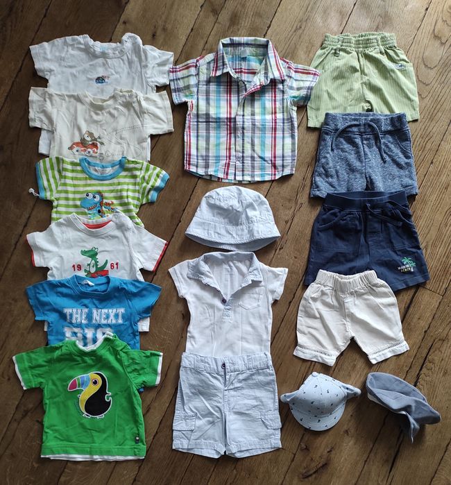 Ubranka dla chłopca r. 68