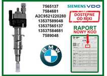 Wtryskiwacz BMW 7565137 benzynowy do modeli 1, 3, 5, 6. GWARANCJA