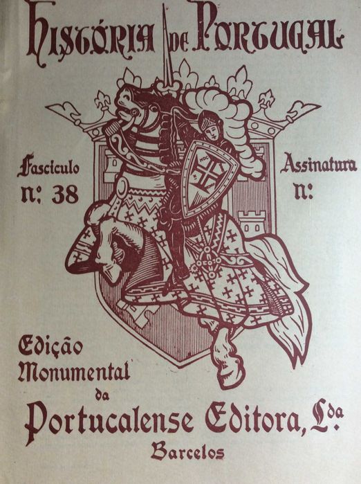 História de Portugal. Dirigida por Damião Peres 1928. Fascíc. 38