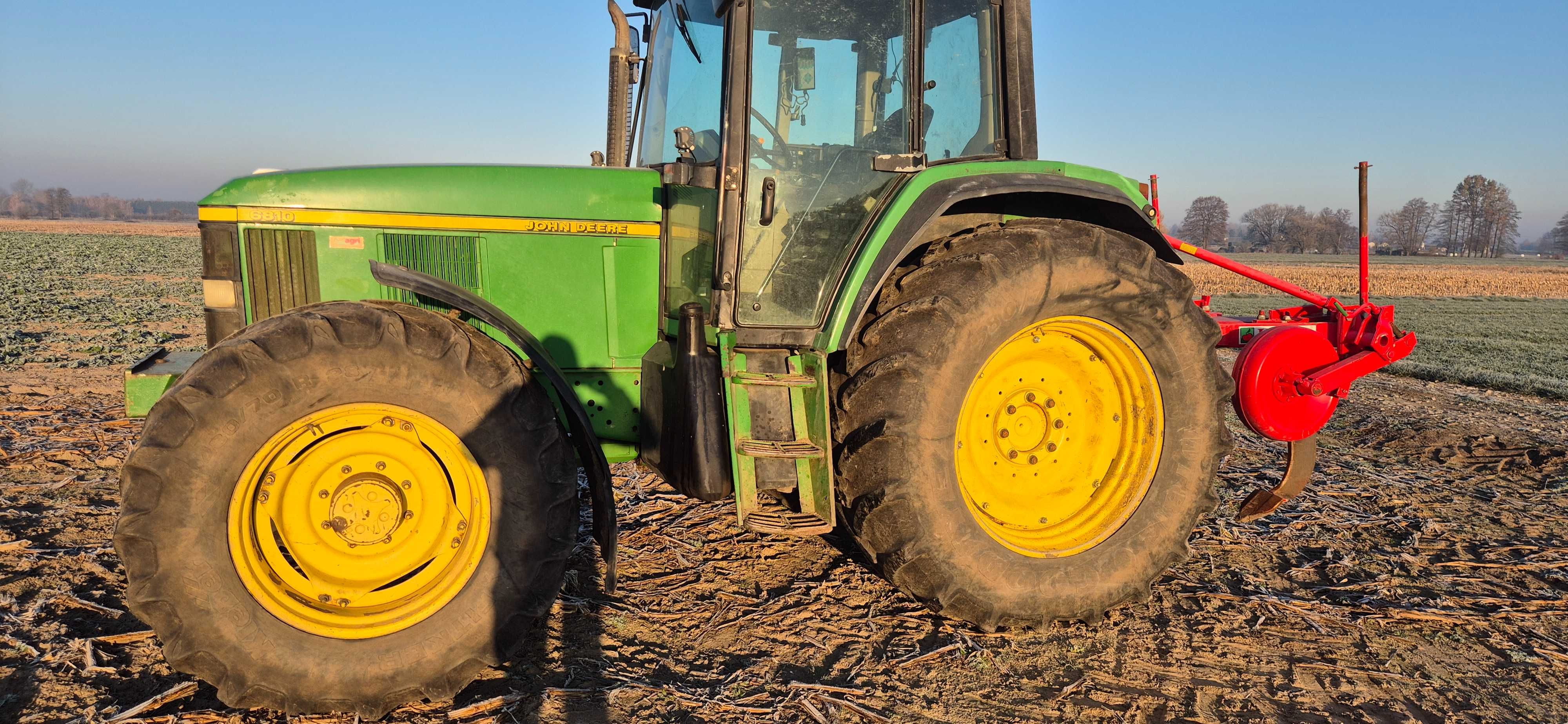 John Deere 6810  2000r klimatyzacja TLS