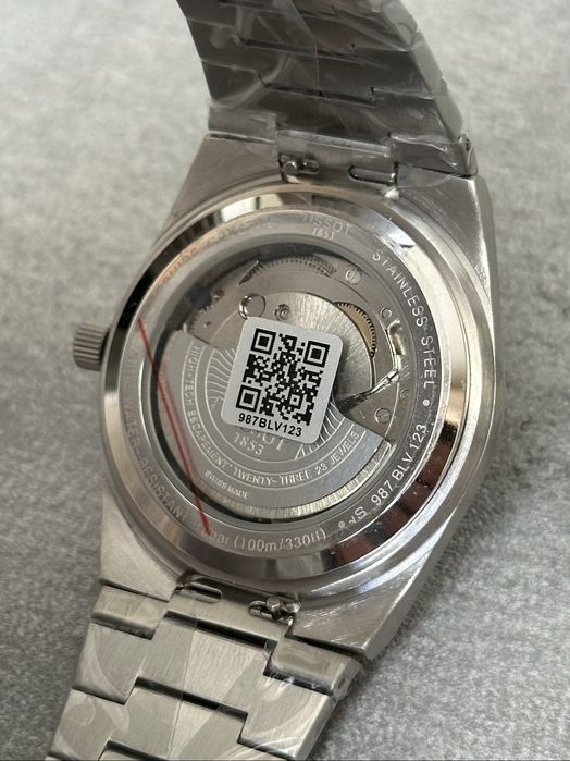 Чоловічий годинник Tissot PRX powermatick 80 зелений. Тиссо зеленый