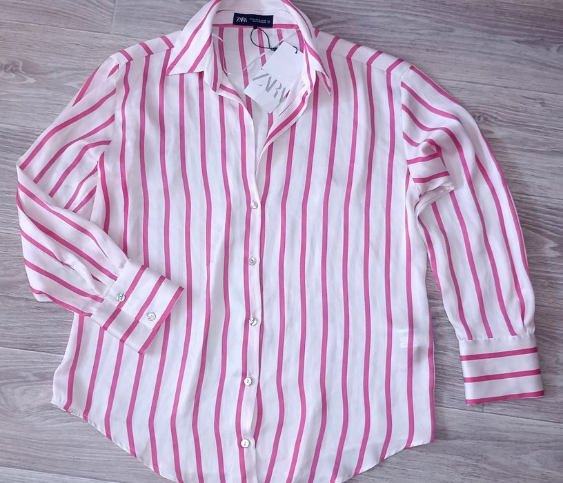 Рубашка сатинова Zara
