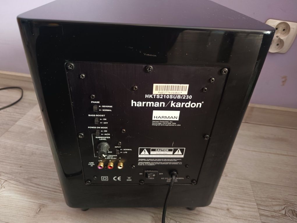 Harman Kardon AVR 158 plus głośniki hkts210 plus dvd komplet !