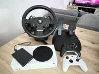Xbox series s e volante thrustmaster