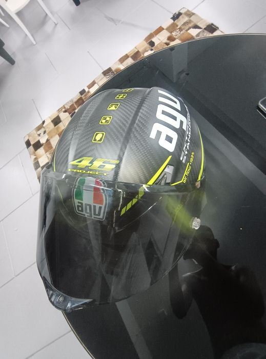 Capacete agv 46 valentino rossi