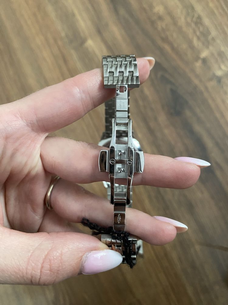 Nowy srebrny zegarek Rotary Ultra Slim szwajacrski mechanzim szafirowe