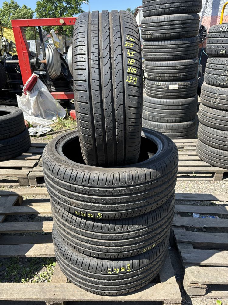 215/45 R18 letnie 4szt Pirelli 7mm montaz wysylka