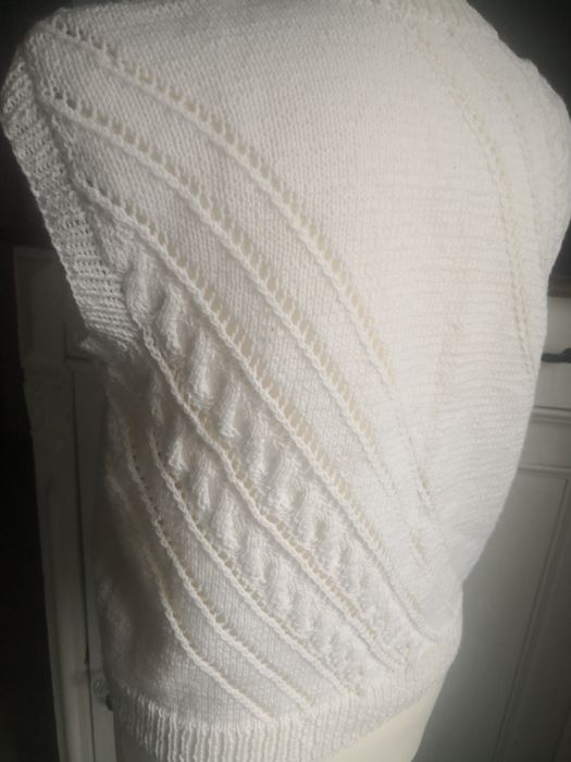 Kamizelka damska rozm. M-L ręcznie robiona