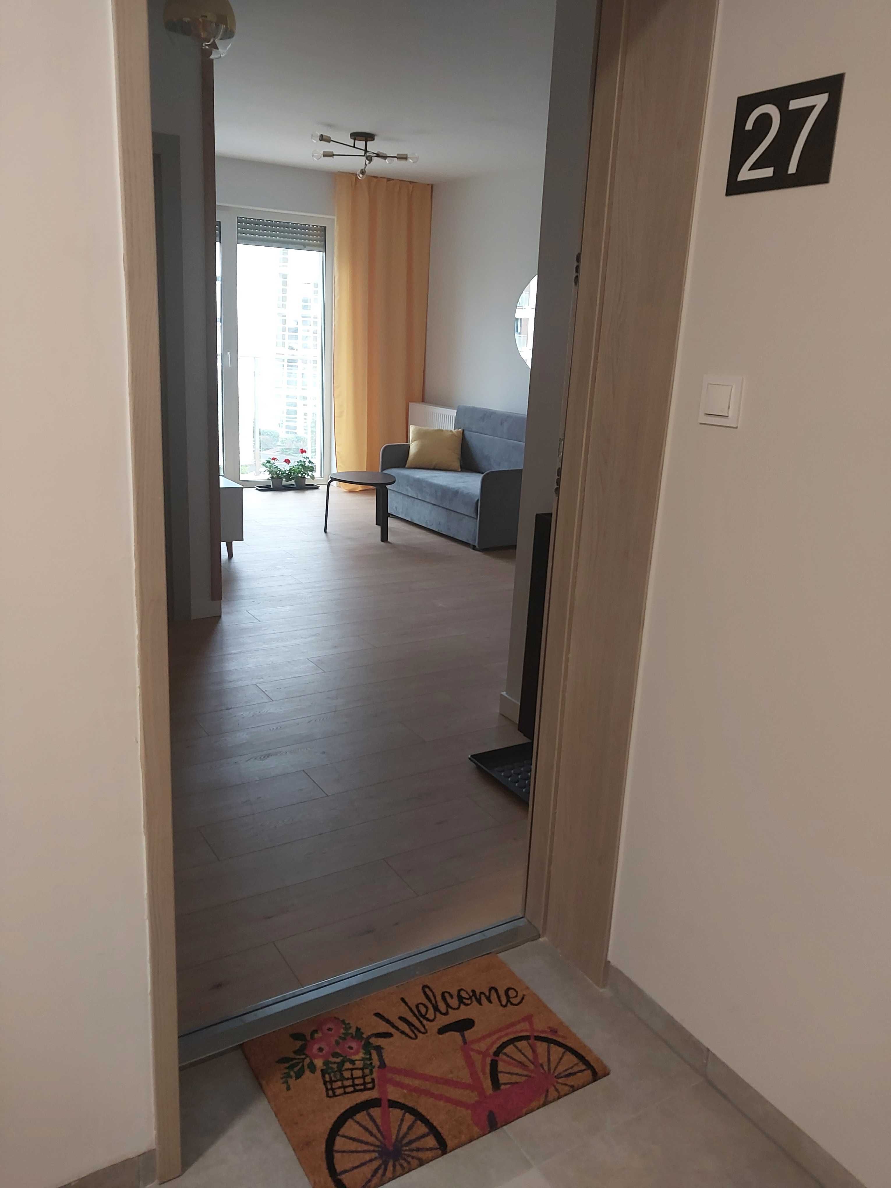 Dwupokojowe NOWE Developerskie Katowicka2B Balkon-widok na Malta
