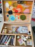Estojo de pintura a óleo