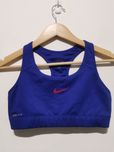 Nike top biustonosz sportowy logowany damski M