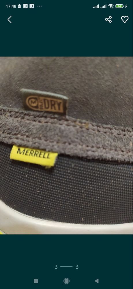 Ботинки Merrall