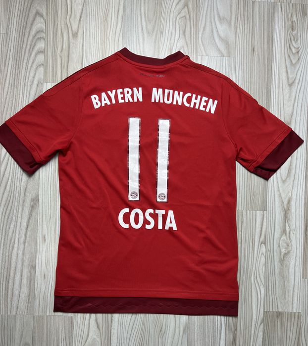 Koszulka Adidas Bayern Munchen #11 Douglas Costa 2015-16