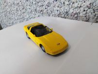 Шевролет корвет chevrolet corvette zr-1 c4 1990 машинка метал 1/38